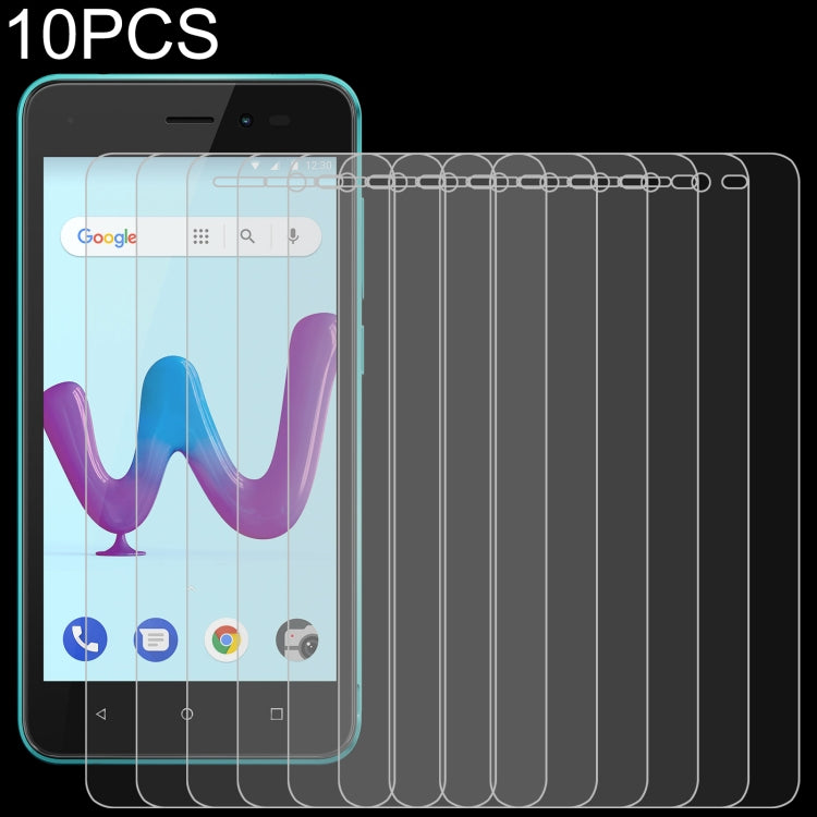 Tempered glass screen protector set, 10 pcs, transparent 2.5D curved films