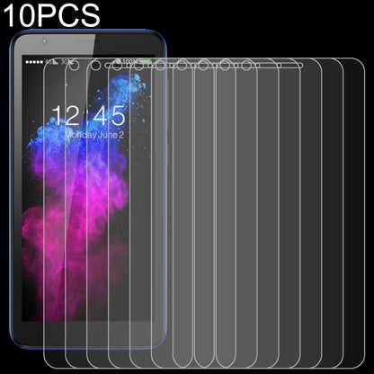 Tempered glass screen protectors, 10 pcs, clear 2.5D curved edge sheets