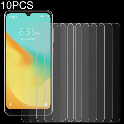 10PCS 0.26mm 9H 2.5D tempered glass screen protector with multiple films included