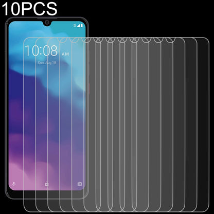 10-pack tempered glass screen protectors with 2.5D rounded edge corners
