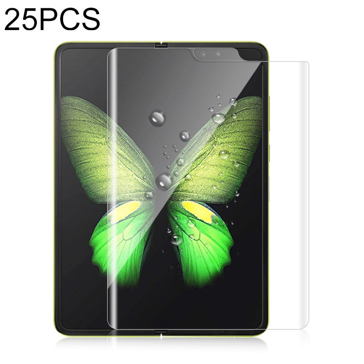 Hydrogel screen protector set (25 pcs) with clear front films for foldable phone