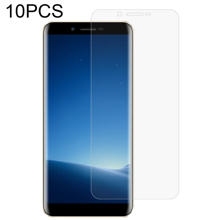 Clear tempered glass screen protector film, thin rectangular 2.5D curved edge