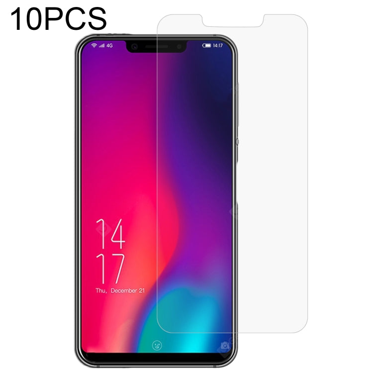 Smartphone tempered glass screen protector (10-pack) with curved 2.5D edges