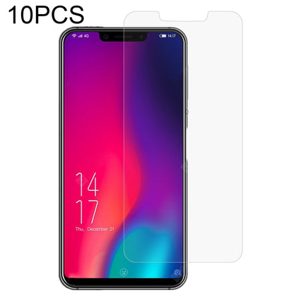 Smartphone tempered glass screen protector (10-pack) with curved 2.5D edges