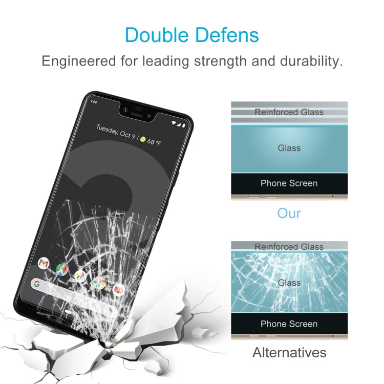 Tempered glass screen protector set (10-pack) with reinforced glass for impact resistance