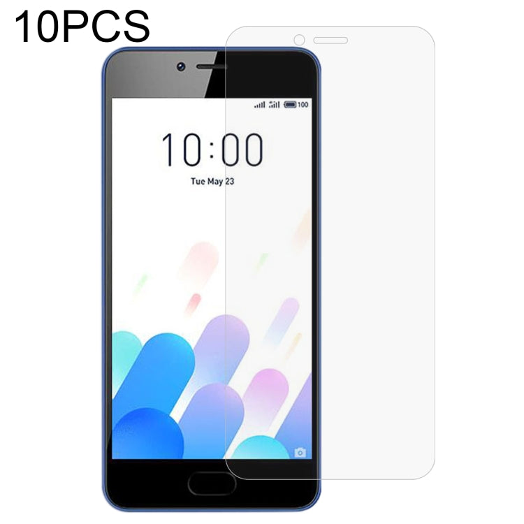 Tempered glass screen protector set (10-pack), 2.5D clear for dark phone front display