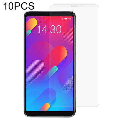 Tempered glass screen protector set (10-pack), 2.5D clear for colorful phone front