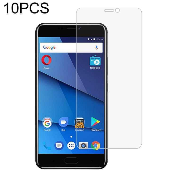 Tempered glass screen protector (10-pack) with 2.5D curved edges for phone