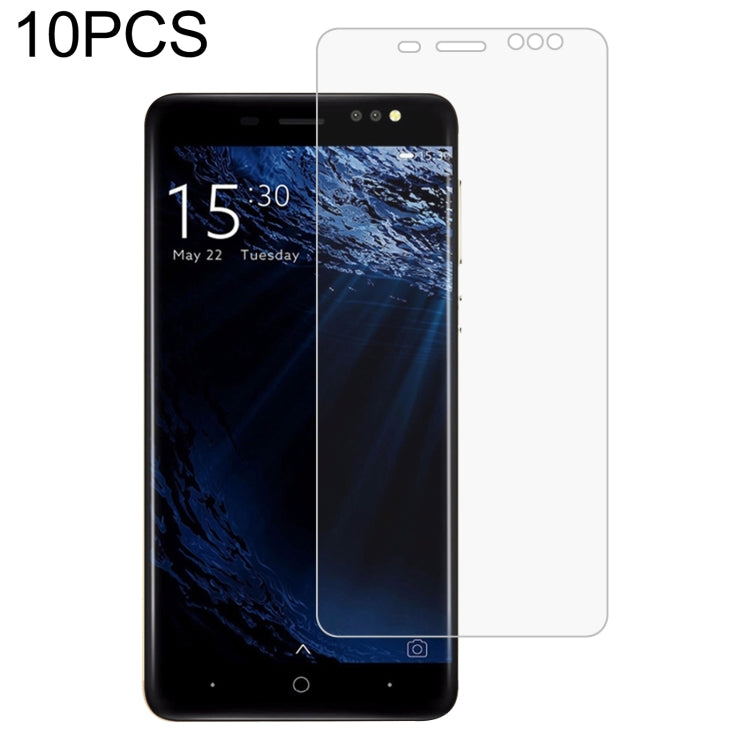 Tempered glass screen protector, clear 2.5D film over smartphone front display