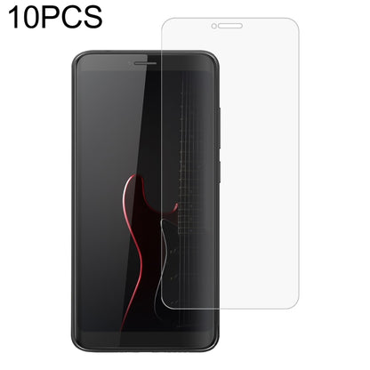 Tempered glass screen protector (10-pack) with 2.5D curved edges for phone