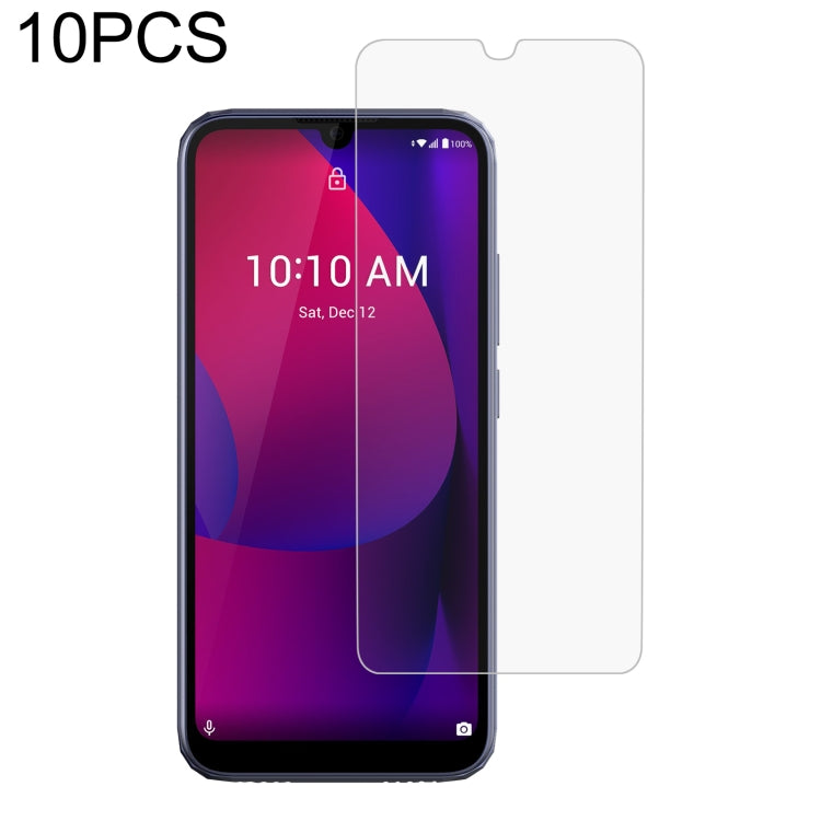 Tempered glass screen protector (10-pack) with 2.5D curved edges for phone