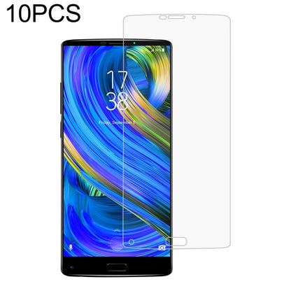 Tempered glass screen protector, clear 2.5D film over smartphone front display
