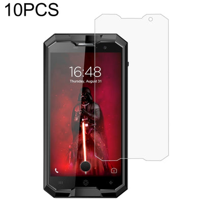 2.5D tempered glass screen protector film, clear, 10-pack with precise cutouts
