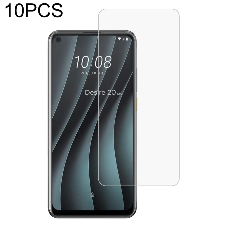 Tempered glass screen protector (10-pack) with 2.5D curved edges for phone