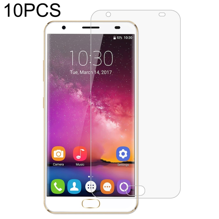 2.5D tempered glass screen protector set (10 PCS), clear film for phone screen