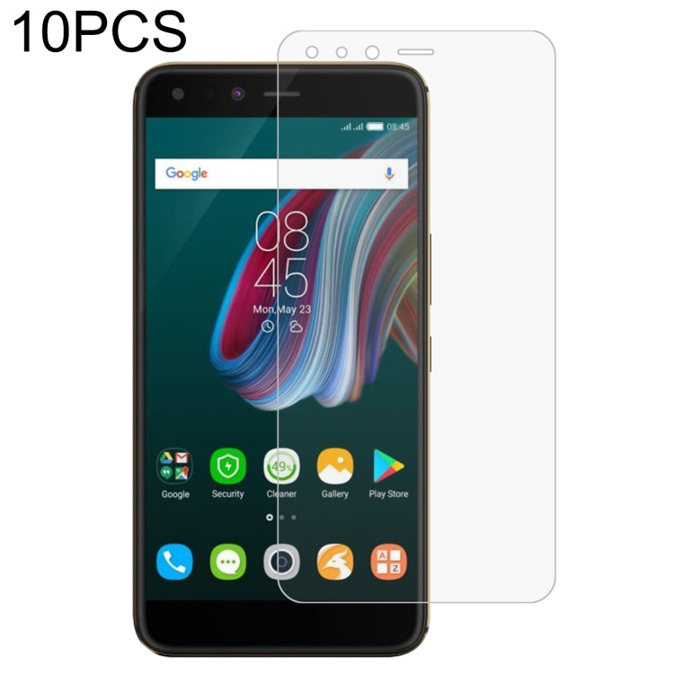 Tempered glass screen protector set (10 PCS) with 2.5D edges and cutouts