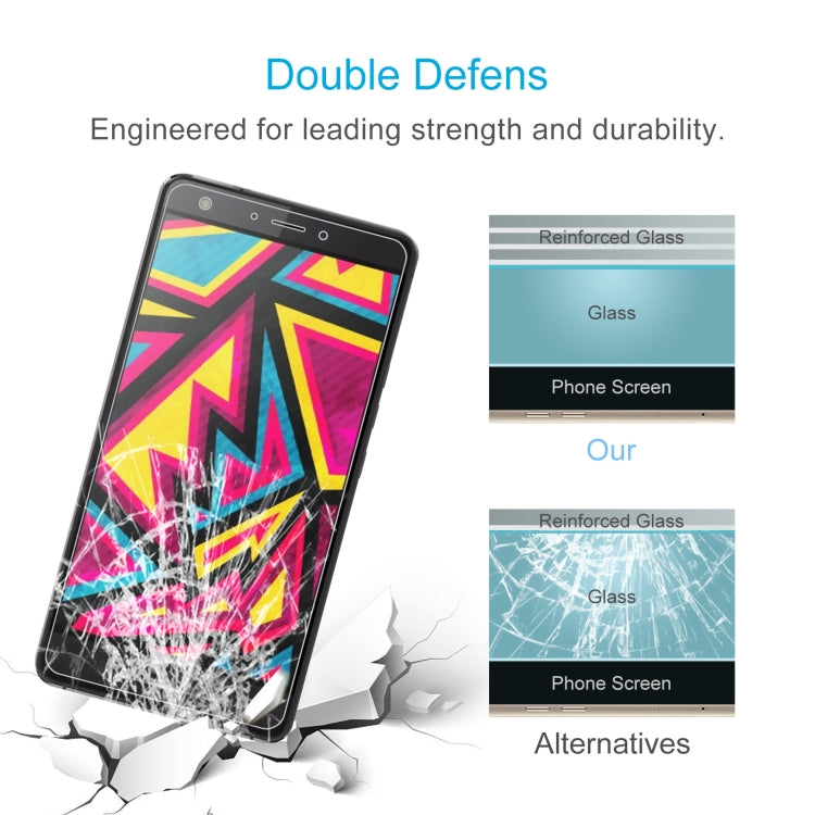 Tempered glass screen protector set showing reinforced glass impact protection