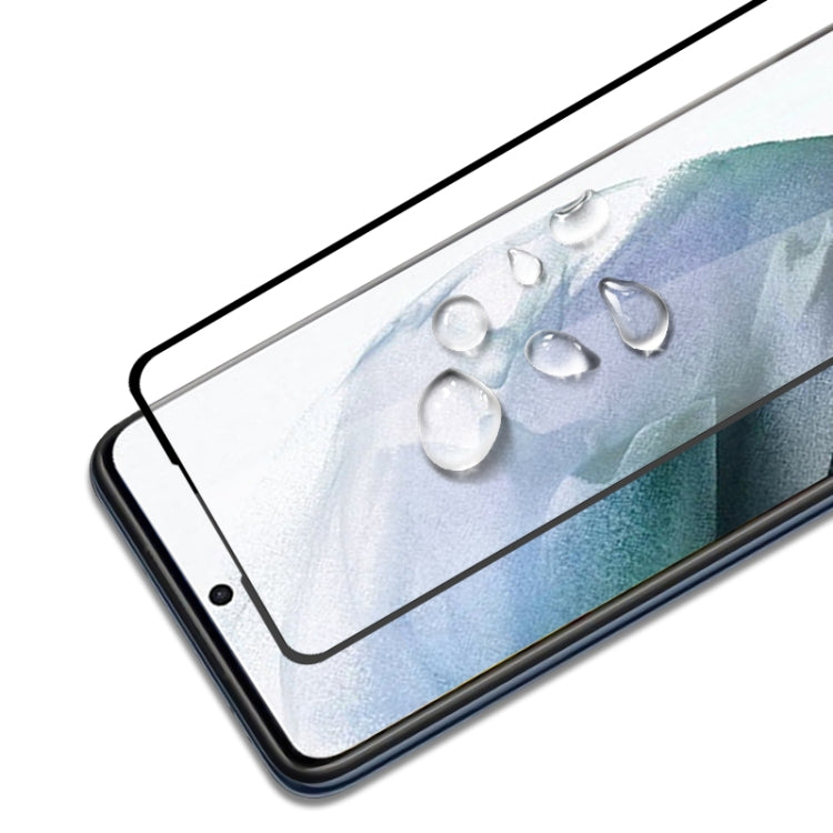 mocolo clear tempered glass screen protector close-up with water-drop surface