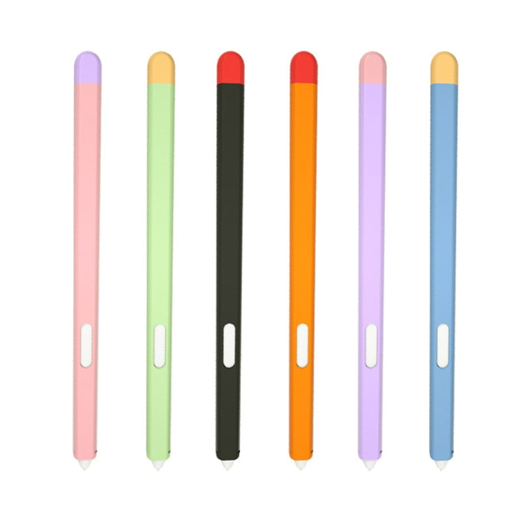 Set of stylus protective cases in multiple colors, each with side cutout