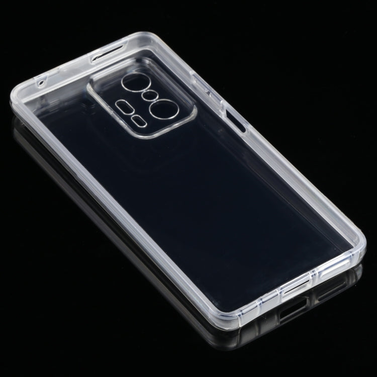 Transparent phone case with precise camera cutout and raised lip around edges