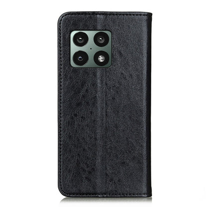 Black textured leather phone case with camera cutout