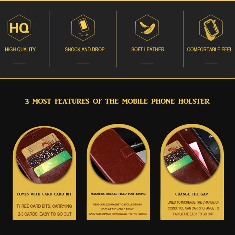 Mobile phone case features infographic with icons and text panels