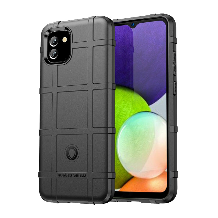 Black rugged TPU phone case with shockproof full coverage and textured back grip