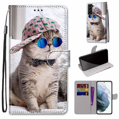 Dog portrait flip wallet phone case with card slots, stand, and wrist strap