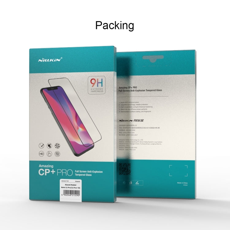 NILLKIN CP+PRO tempered glass screen protector retail box packaging