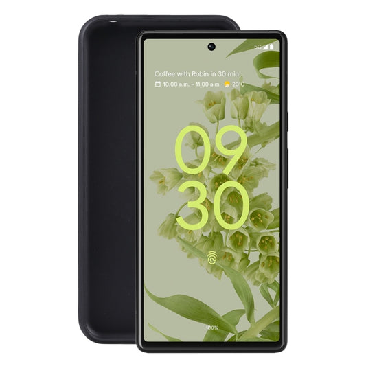 Black TPU phone case, clear front protection with cutouts for camera and speaker
