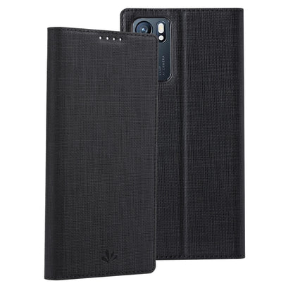 Black flip phone case with textured cover and magnetic closure
