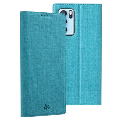 Blue flip phone case with textured cover and magnetic closure