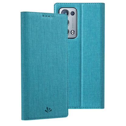 Blue flip phone case with textured cover and magnetic closure, horizontal style
