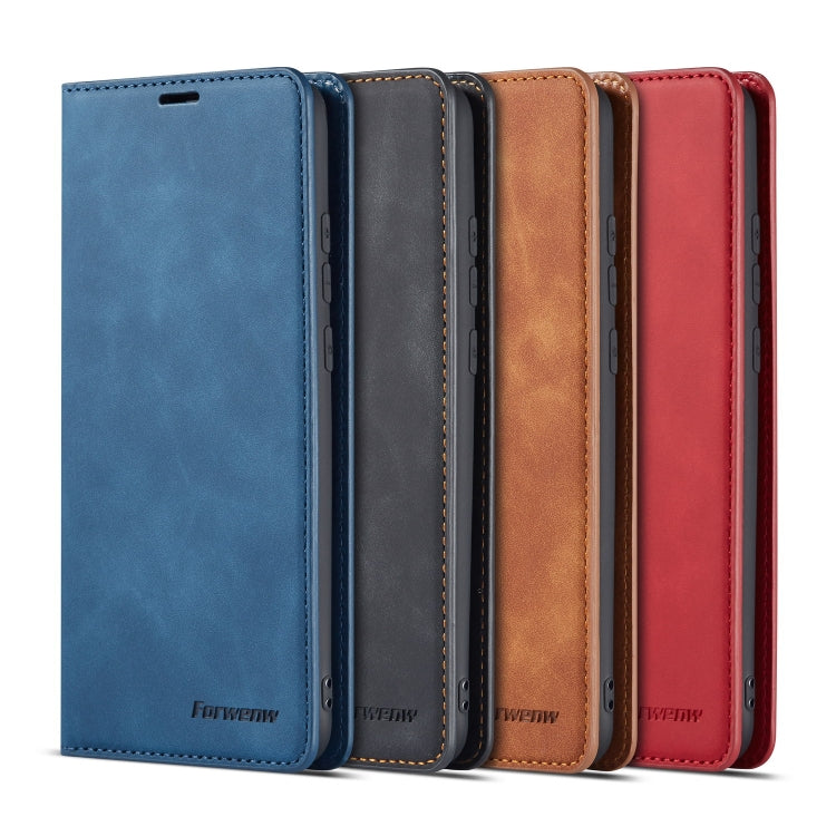 Set of horizontal flip leather phone cases in multiple colors, with card holder and magnet