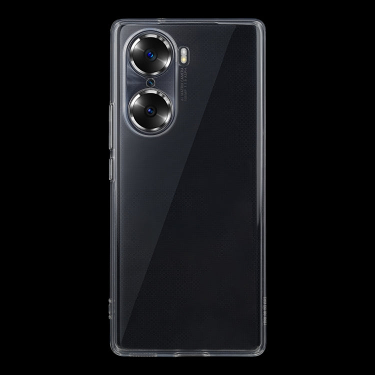 Clear TPU phone case with precise side openings and smooth back coverage