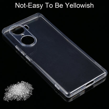 Clear TPU phone case with slim, transparent edges and back camera cutout