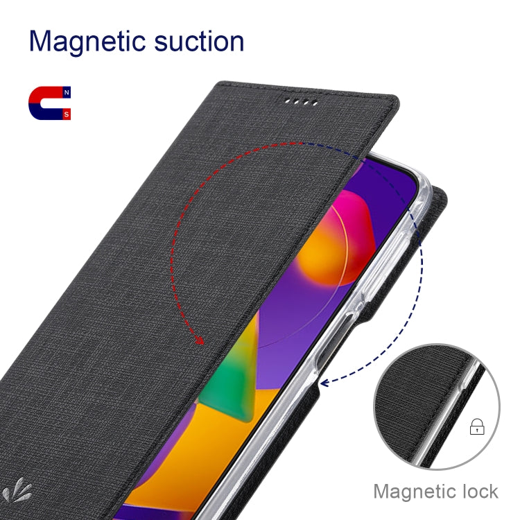 Grey magnetic flip leather phone case with secure closure flap and camera cutout