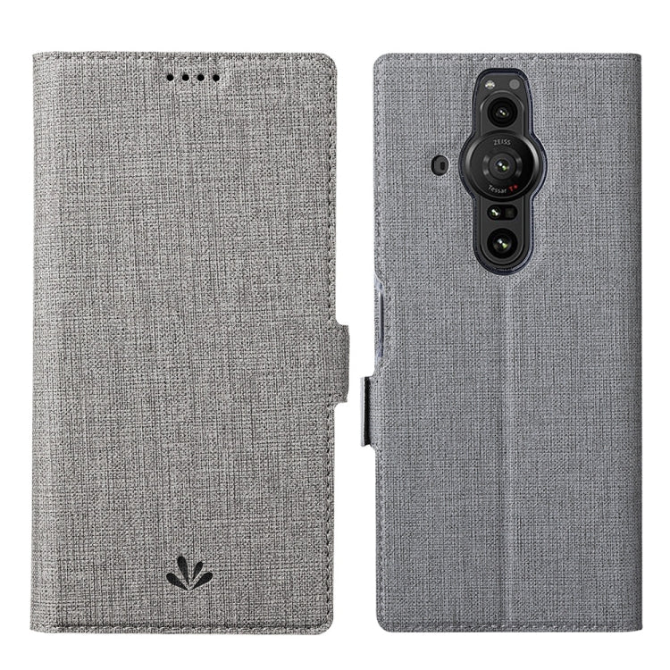 Magnetic flip leather phone case, grey, wallet folio with magnetic buckle