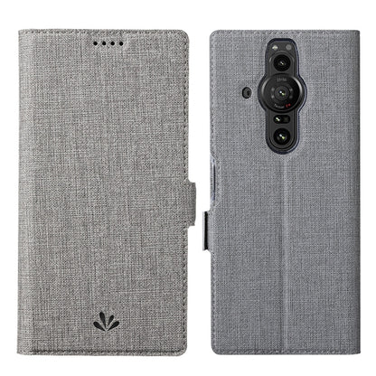 Magnetic flip leather phone case, grey, wallet folio with magnetic buckle
