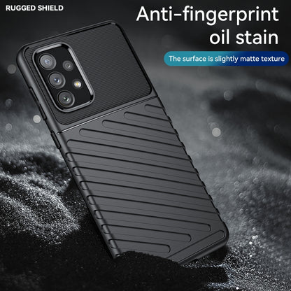 Black rugged TPU phone case with matte texture and camera module protection