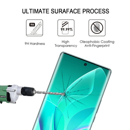 Tempered glass screen protector film with 9H hardness and anti-fingerprint coating