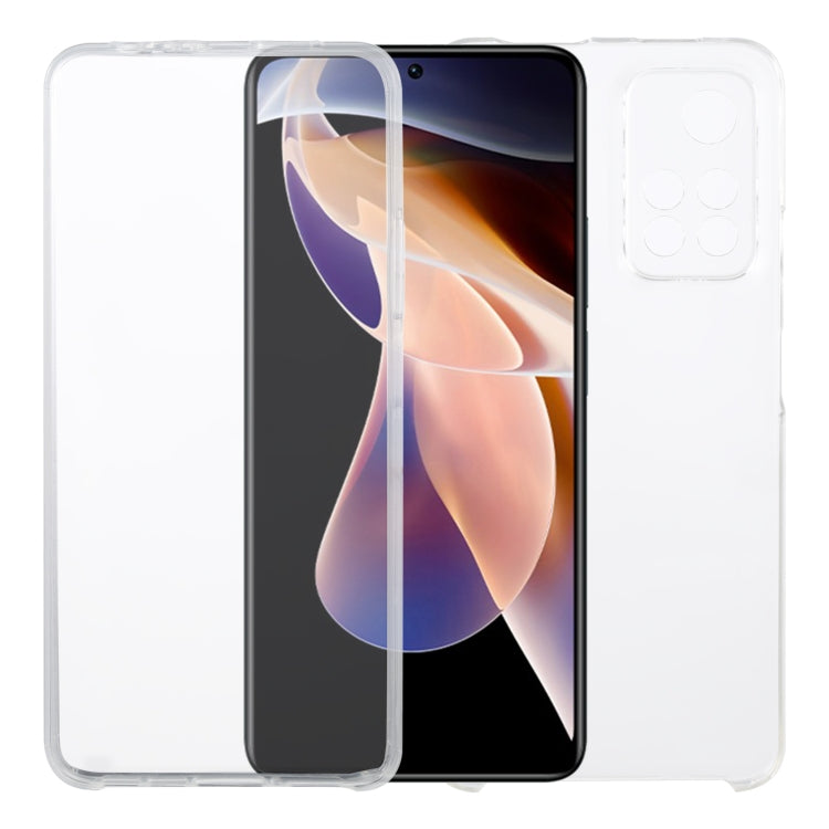 Transparent phone case for Xiaomi Redmi Note 11 Pro with dual-layer protection
