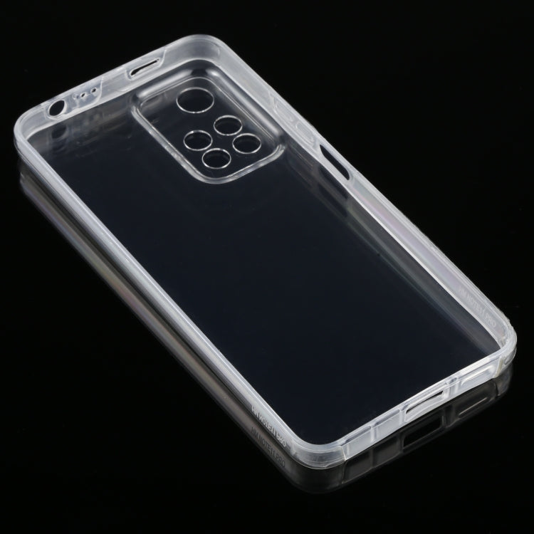 Clear phone case for Xiaomi Redmi Note 11 Pro with camera cutout and raised edges