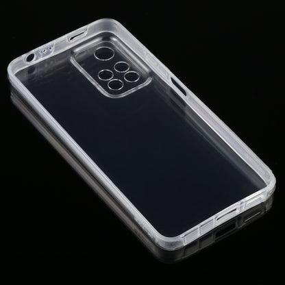 Clear phone case for Xiaomi Redmi Note 11 Pro with camera cutout and raised edges