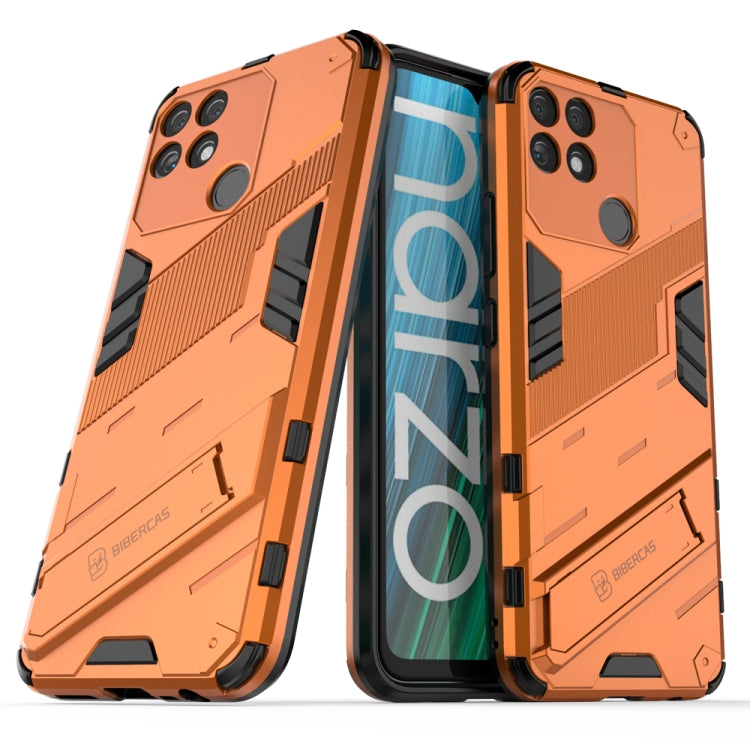 Rugged orange shockproof phone case, dual-layer TPU armor with camera protection