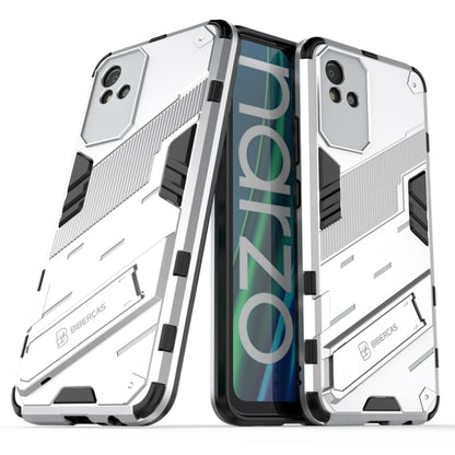 Rugged white shockproof phone case, dual-layer TPU armor with camera cutouts