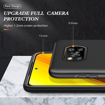 Black PC+TPU magnetic phone case with raised screen and camera edge protection