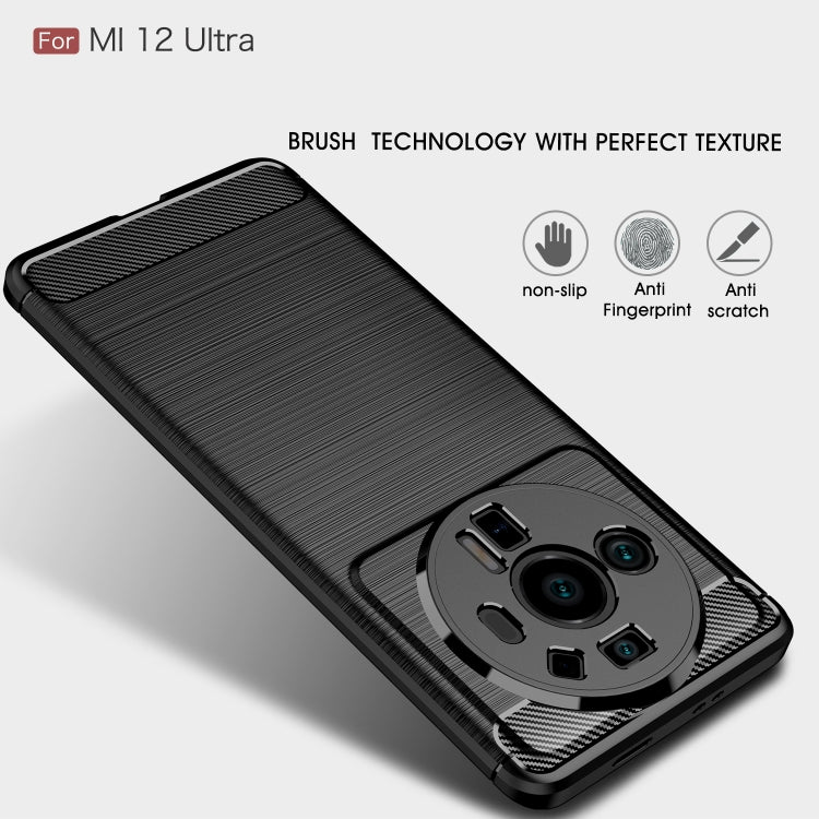 Black brushed texture TPU phone case with raised camera cutout and textured grip
