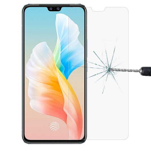 Tempered glass screen protector for vivo S10 Pro, clear 2.5D curved fit panel