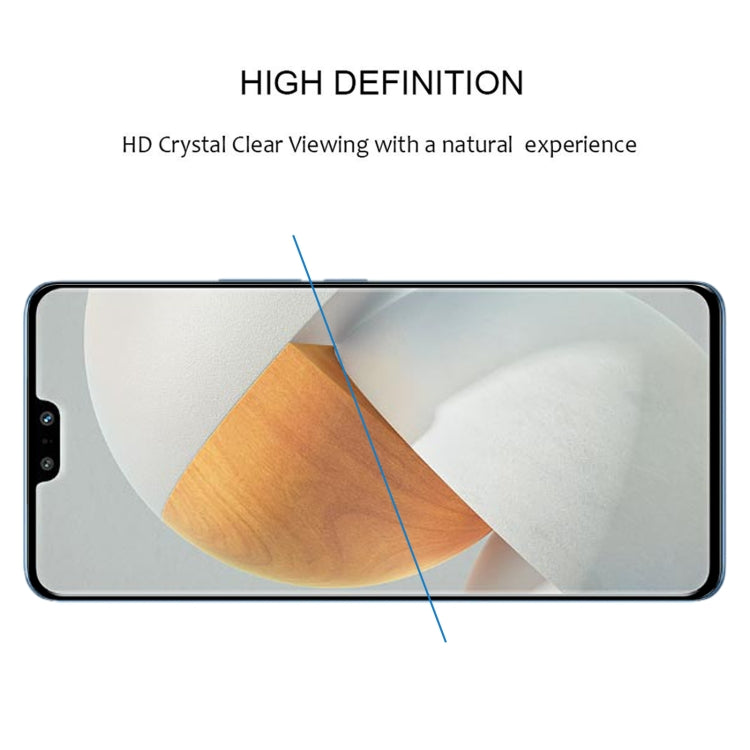2.5D tempered glass screen protector for smooth curved-edge screen fit